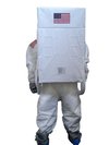 NASA Apollo Deluxe Replica A7L Space Suit With Anodized Aluminum Suit Fittings And Gold Reflective Visor