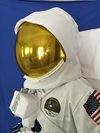 NASA Apollo Deluxe Replica A7L Space Suit With Anodized Aluminum Suit Fittings And Gold Reflective Visor