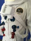 NASA Apollo Deluxe Replica A7L Space Suit With Anodized Aluminum Suit Fittings And Gold Reflective Visor